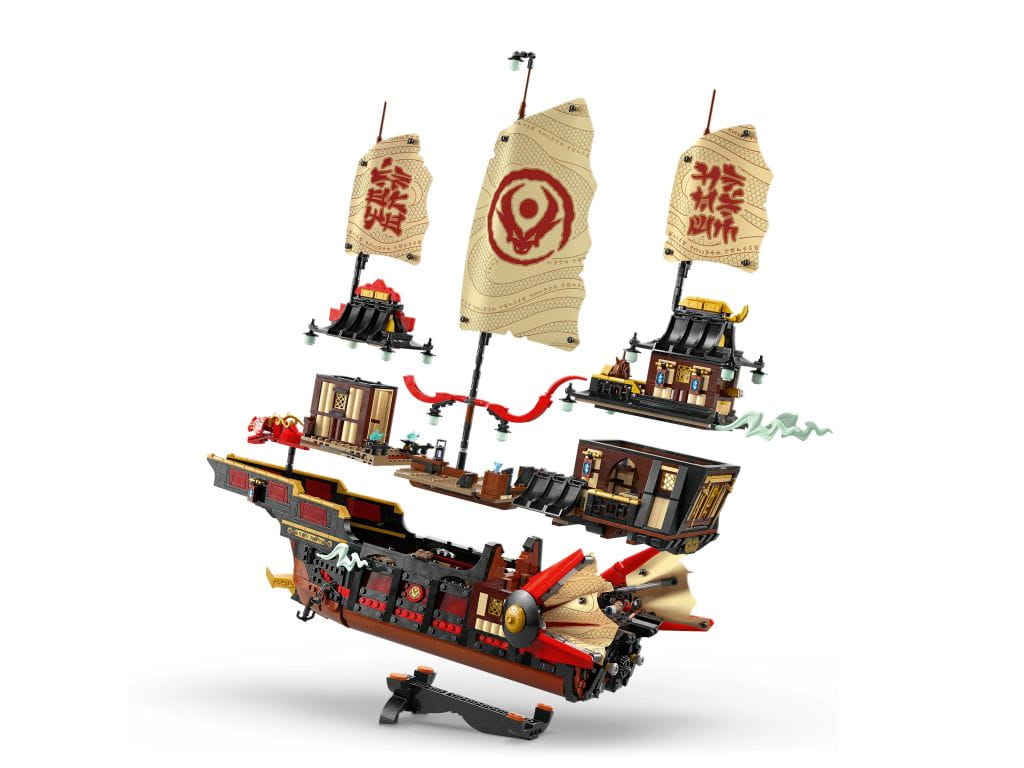 71848 LEGO Ninjago Корабль Temple Bounty