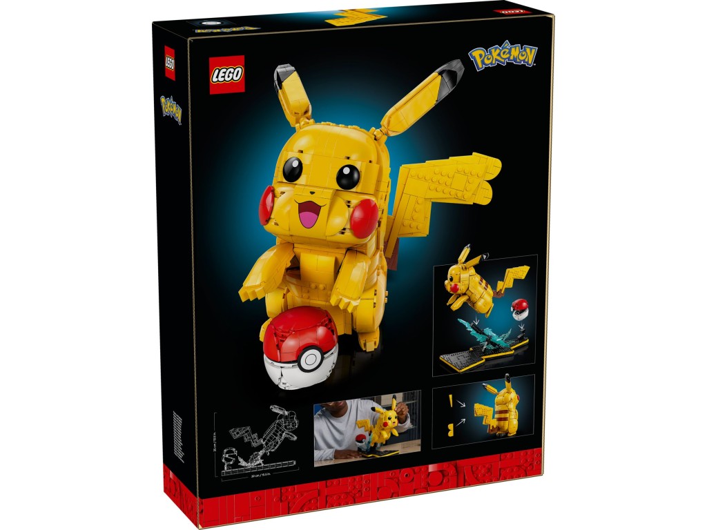 72152 LEGO Pokemon Пикачу и покебол