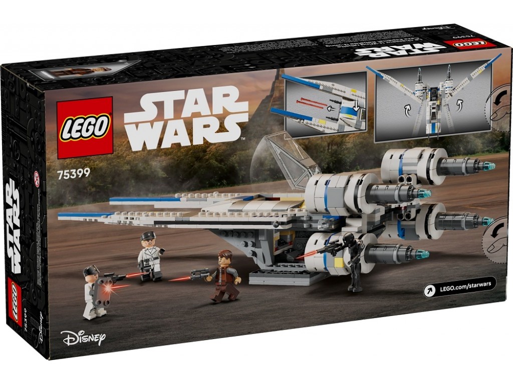 75399 Lego Star Wars Звёздный истребитель повстанцев U-wing