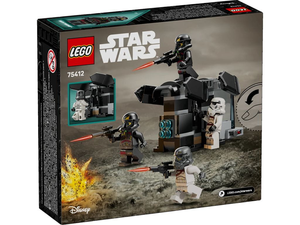 75412 LEGO Star Wars Боевой набор «Смертельный солдат» и «Ночной солдат»