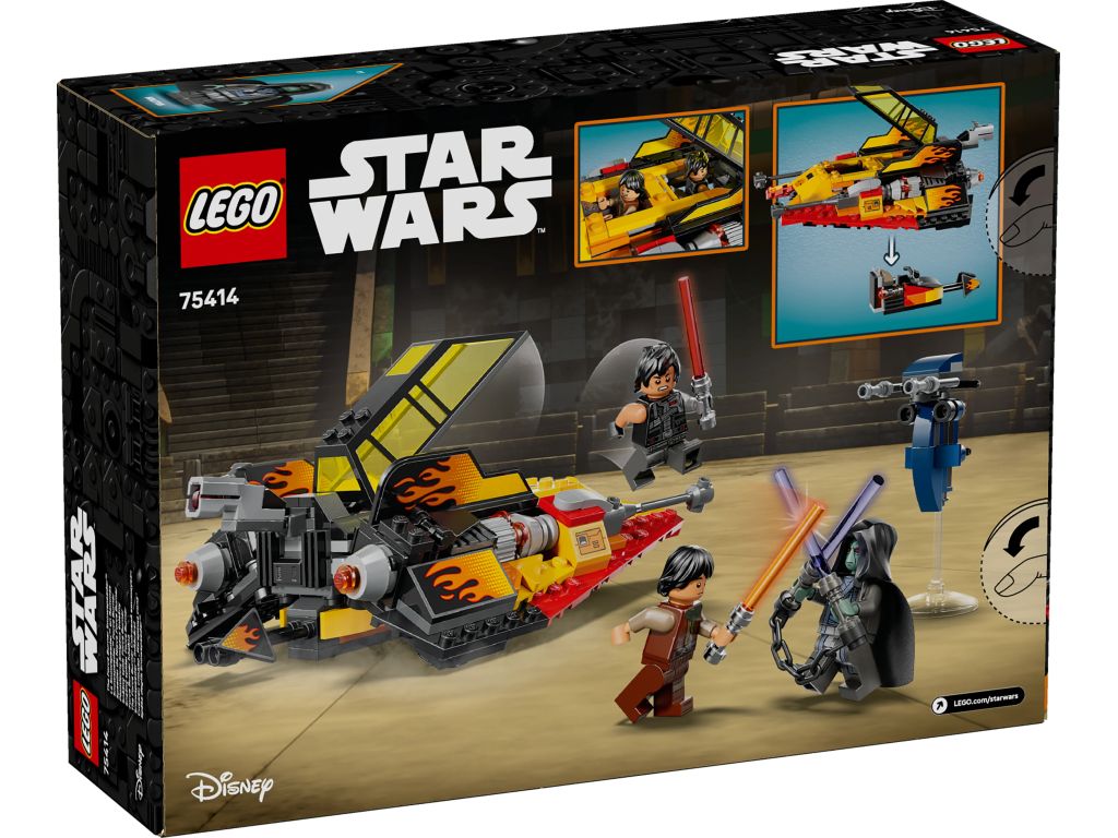 75414 LEGO Star Wars Снежный спидер «Сжигатель силы»