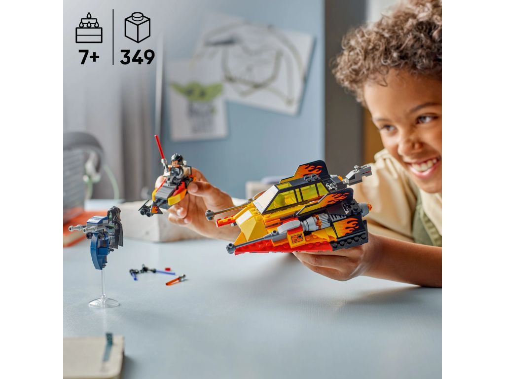 75414 LEGO Star Wars Снежный спидер «Сжигатель силы»