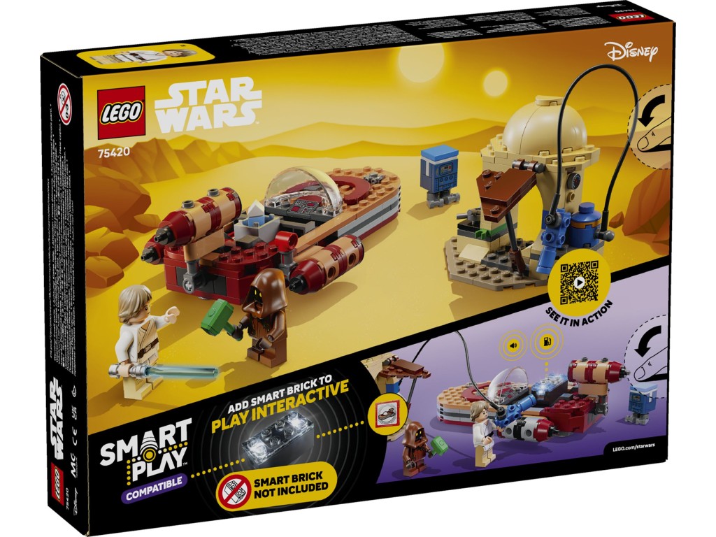 75420 LEGO Star Wars SMART Play Лэндспидер Люка