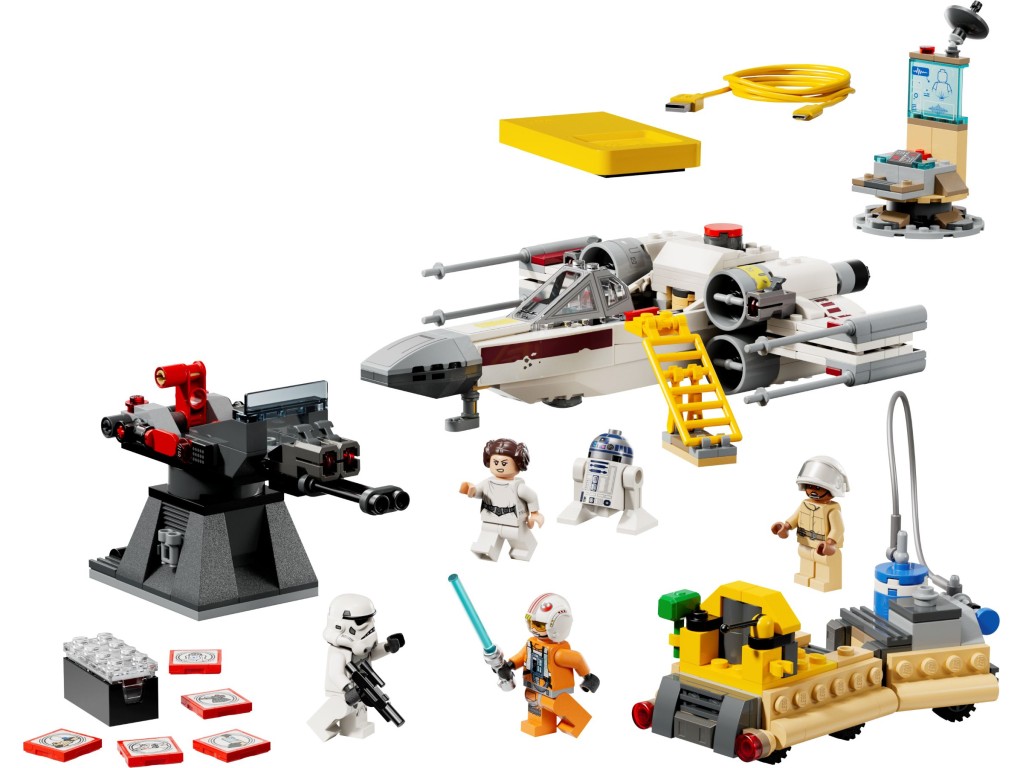 75423 LEGO Star Wars SMART Play Истребитель Red Five X-Wing Люка Скайуокера