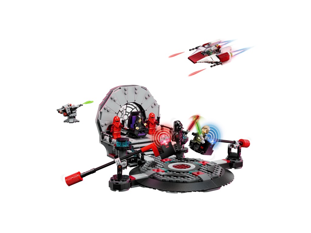 75427 LEGO Star Wars SMART Play Дуэль в тронном зале и истребитель A-wing