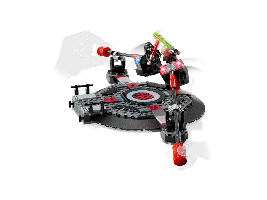 75427 LEGO Star Wars SMART Play Дуэль в тронном зале и истребитель A-wing