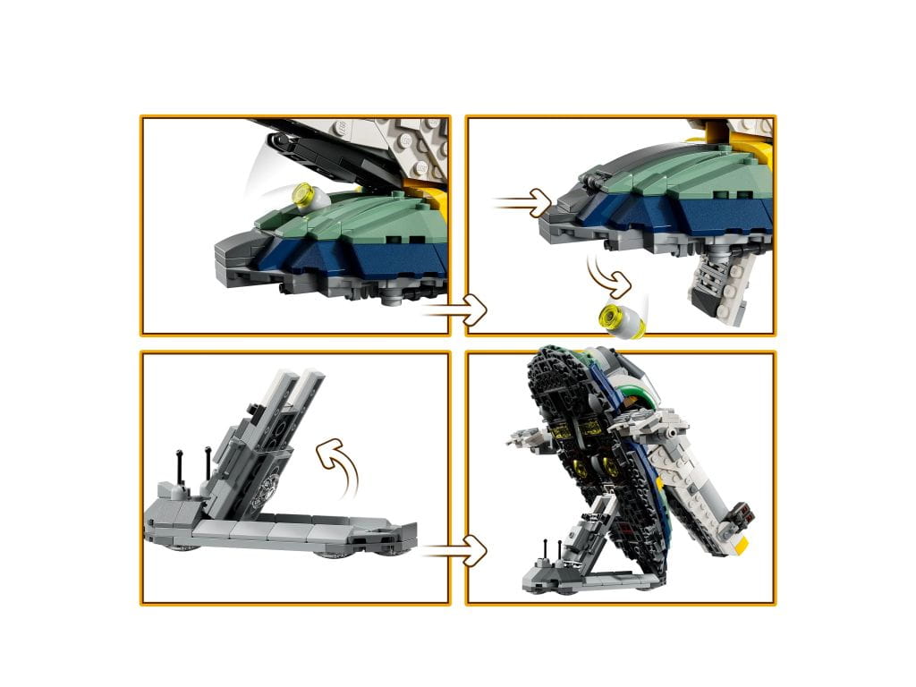 75433 LEGO Star Wars Звездолет Джанго Фетта