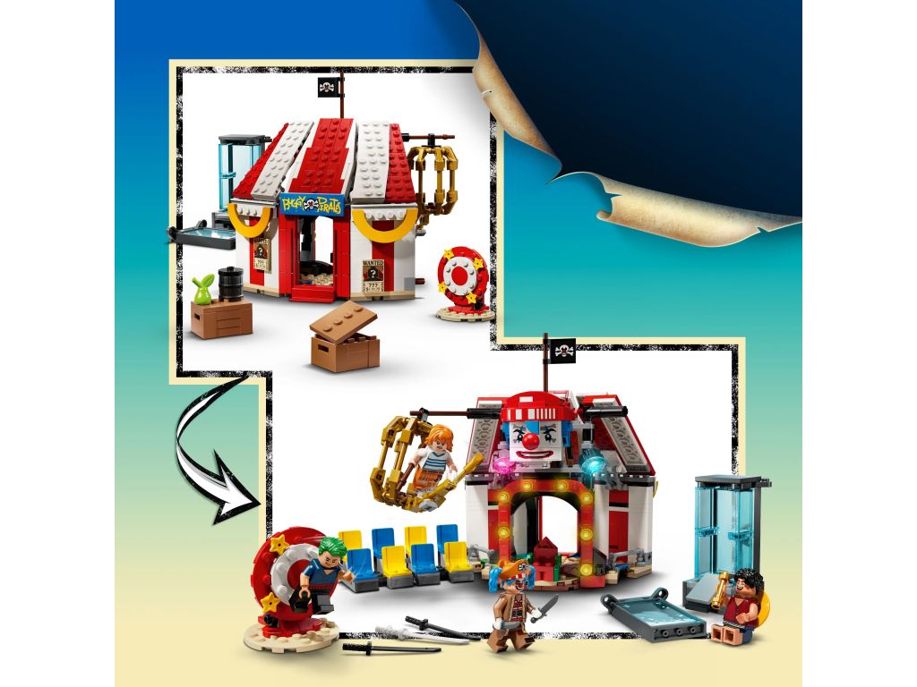 75637 LEGO One Piece Цирковой шатер клоуна Багги