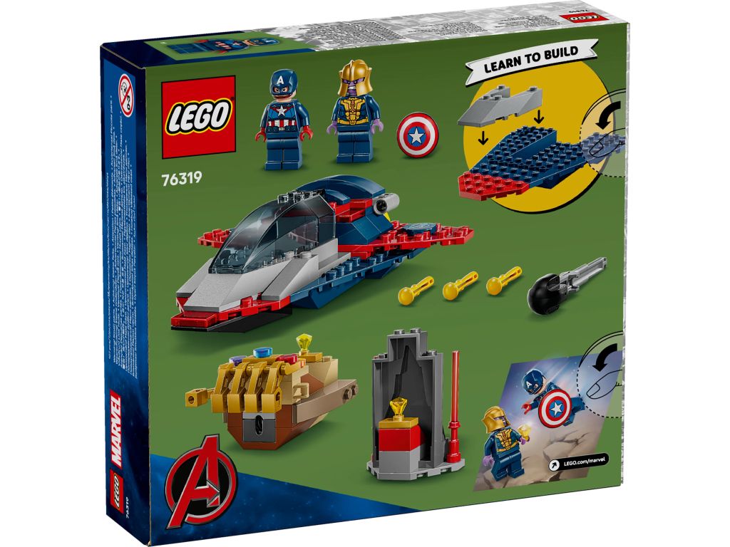 76319 LEGO Marvel Капитан Америка против Таноса