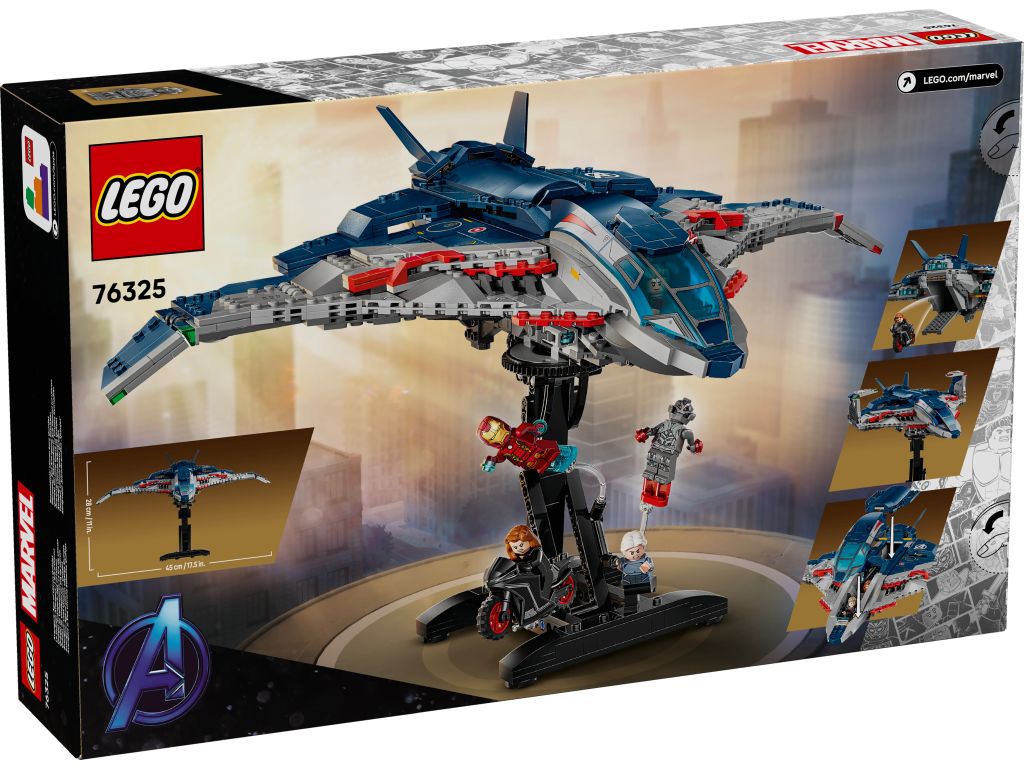 76325 LEGO Marvel Мстители: Эра Альтрона Квинджет
