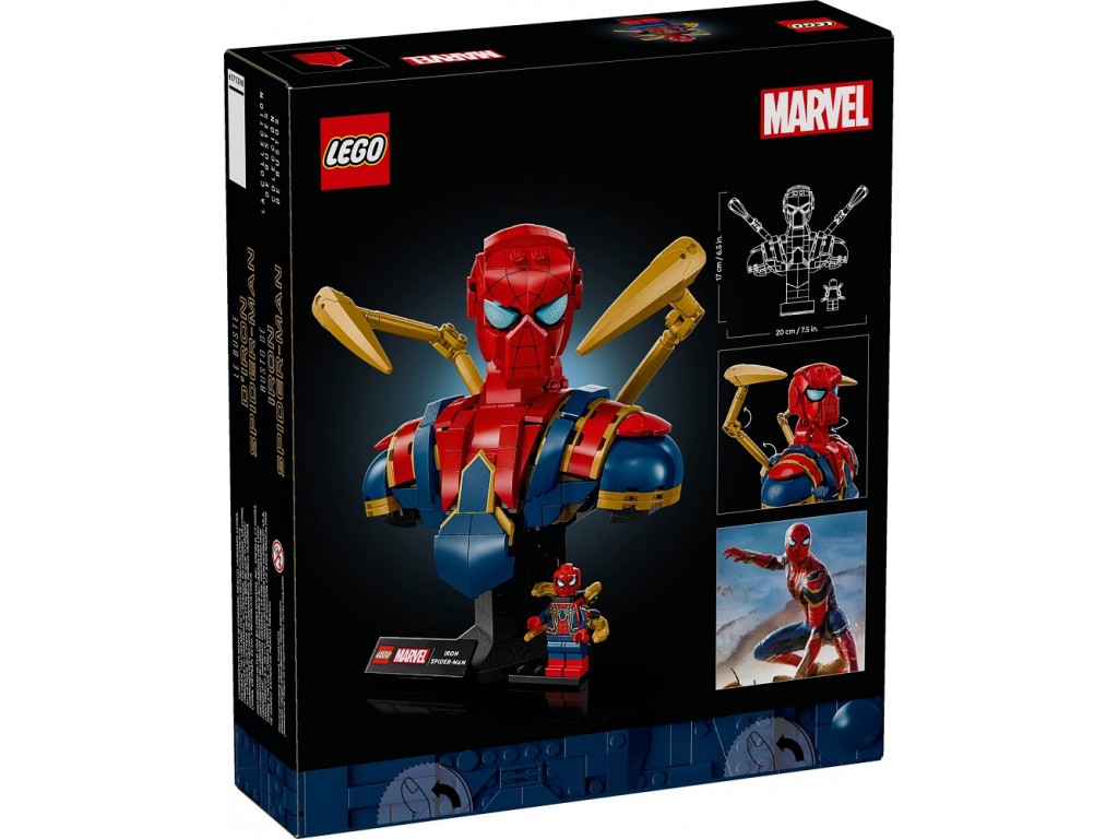 76326 Lego Marvel Бюст Железного Человека-Паука