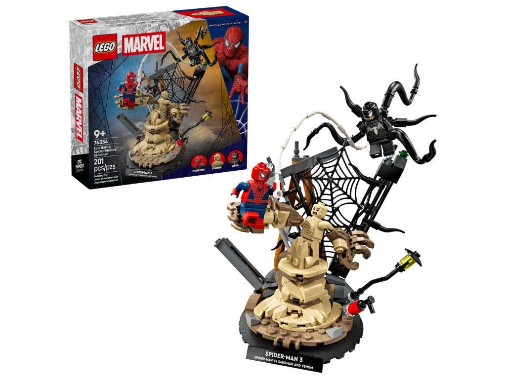 76334 LEGO Marvel Spider-Man Человек-паук против Песочного человека 76334 LEGO Marvel Spider-Man Человек-паук против Песочного человека