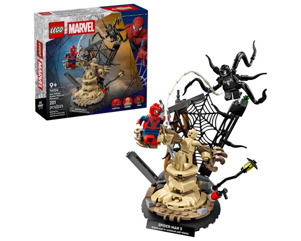 76334 LEGO Marvel Spider-Man Человек-паук против Песочного человека