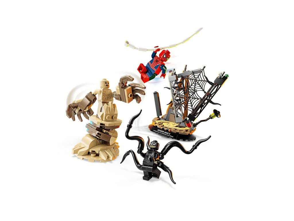 76334 LEGO Marvel Spider-Man Человек-паук против Песочного человека