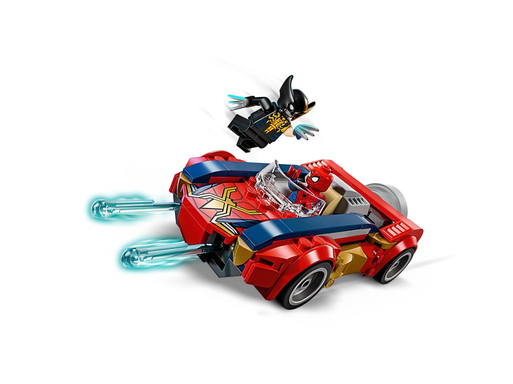 76336 LEGO Marvel Spider-Man Веномизированный Росомаха с машиной Человека-паука