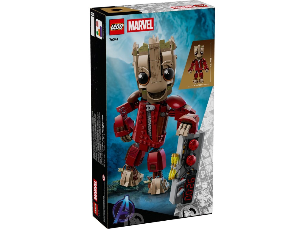 76341 LEGO Marvel Грут в комбинезоне Опустошителя