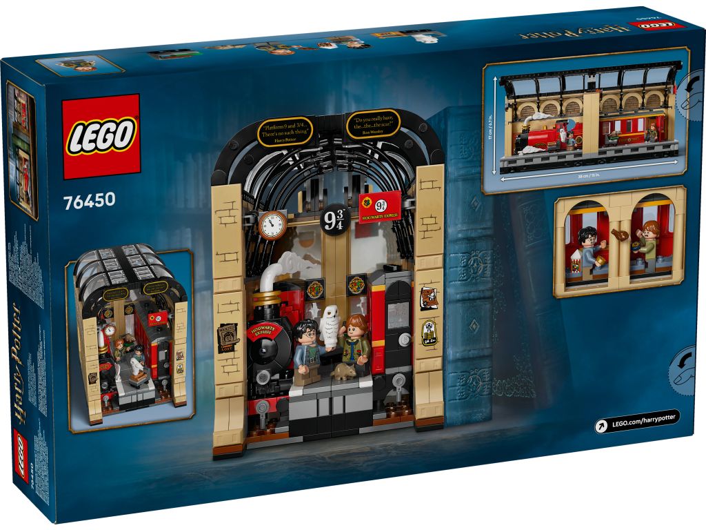 76450 LEGO Harry Potter Книжный уголок: Хогвартс-экспресс