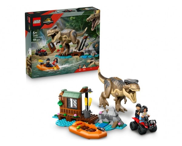76975 LEGO Jurassic World Побег по реке от Ти-Рекса