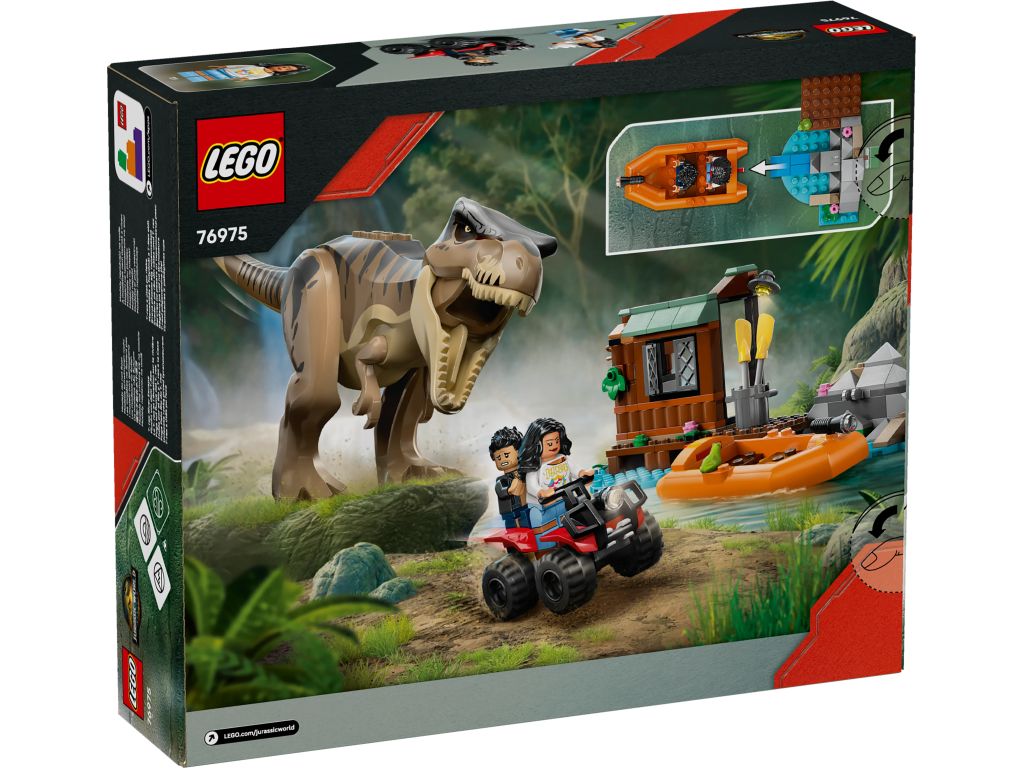 76975 LEGO Jurassic World Побег по реке от Ти-Рекса