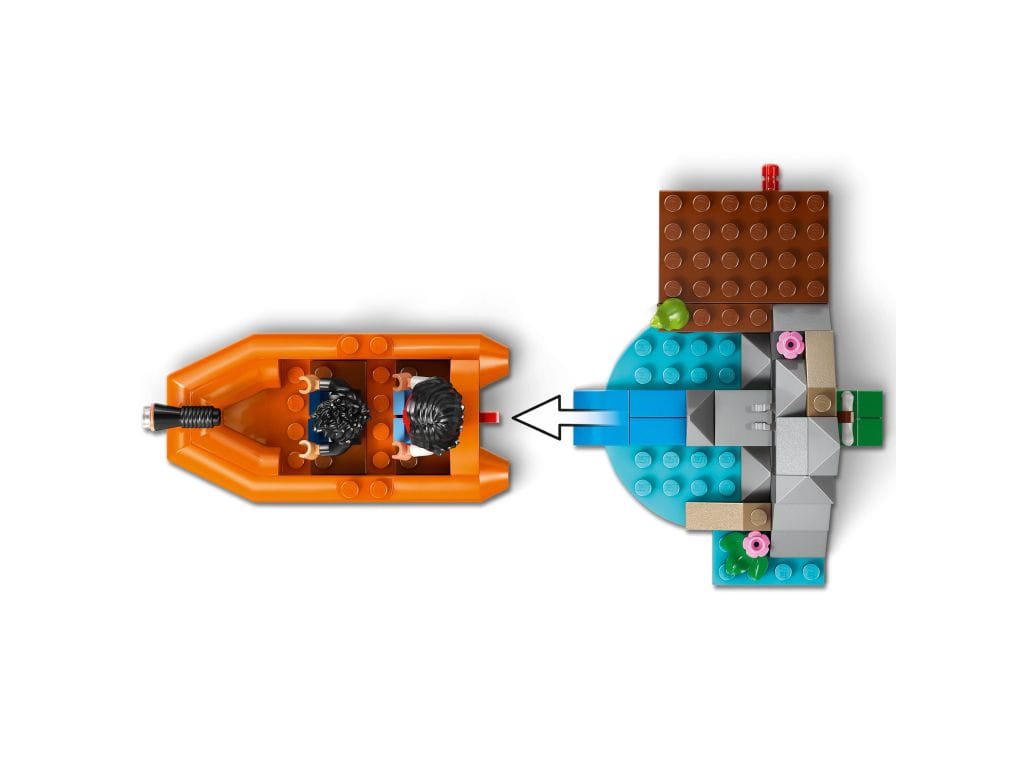76975 LEGO Jurassic World Побег по реке от Ти-Рекса