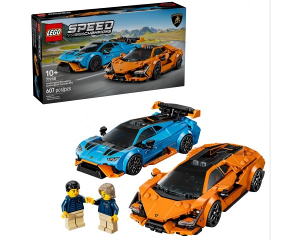 77238 LEGO Speed Champions Lamborghini Revuelto & Huracán STO