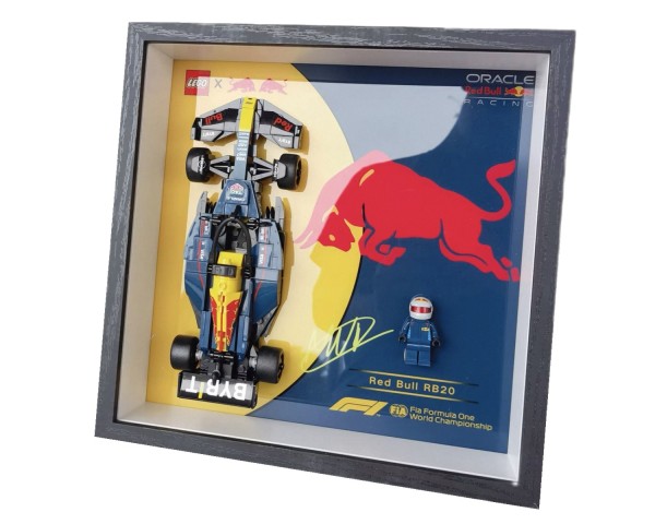 Демонстрационная рамка для LEGO 77243 Speed Champions F1 Oracle Red Bull Racing RB20