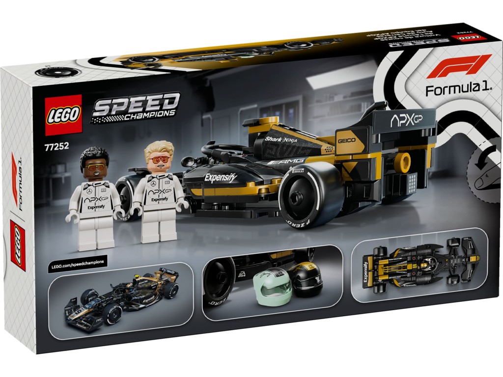 77252 LEGO Speed Champions Гоночный автомобиль команды APXGP
