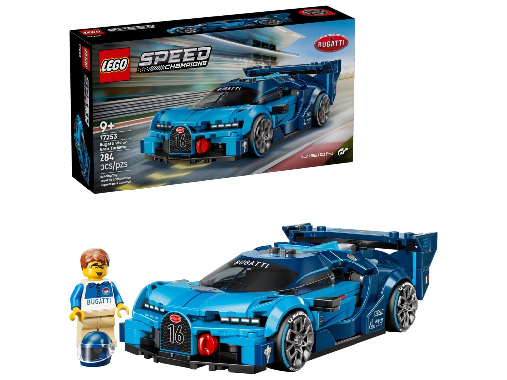 77253 LEGO Speed Champions Спорткар Bugatti Vision GT Hyper 77253 LEGO Speed Champions Спорткар Bugatti Vision GT Hyper