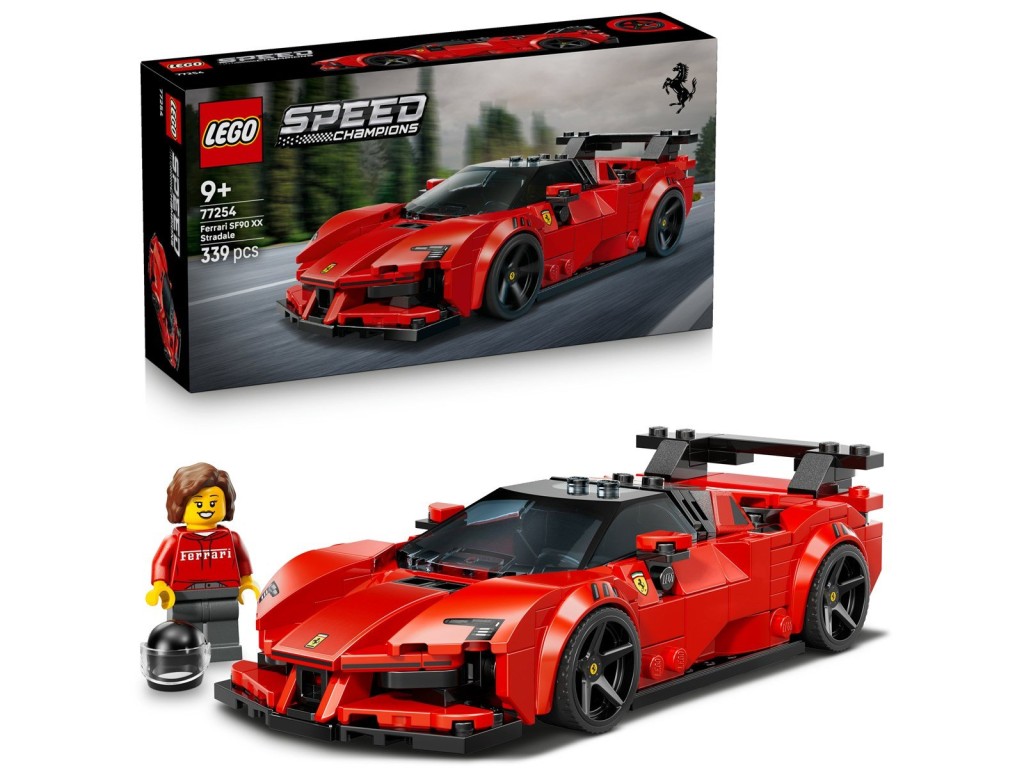 77254 LEGO Speed Champions Спорткар Ferrari SF90 XX Stradale 77254 LEGO Speed Champions Спорткар Ferrari SF90 XX Stradale