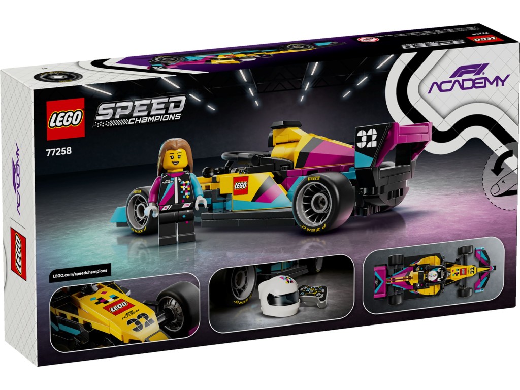 77258 LEGO Speed Champions Гоночный автомобиль Академии Формулы-1