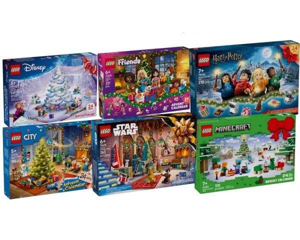Погружение в магию: Новые Адвент-календари LEGO 2026