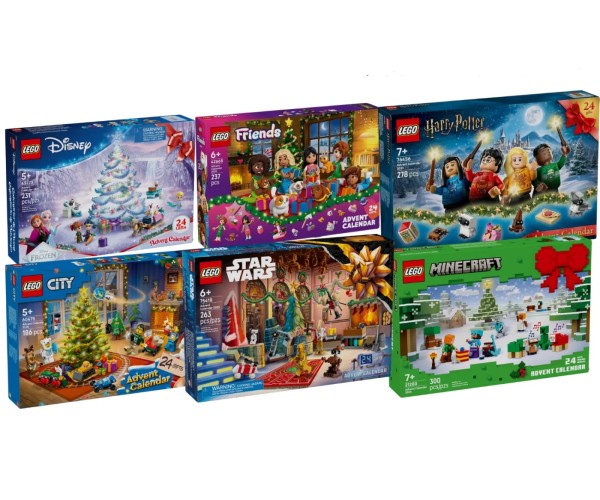 Погружение в магию: Новые Адвент-календари LEGO 2026