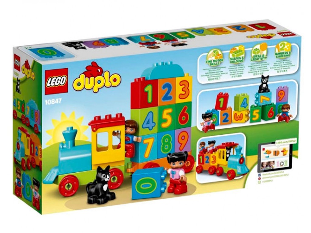LEGO Duplo 10847 Поезд «Считай и играй»