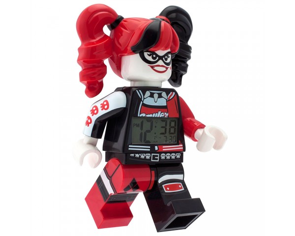 Часы-будильник Harley Quinn, 9009310 Lego Batman 