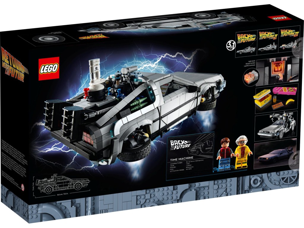10300 LEGO Машина времени Назад в будущее