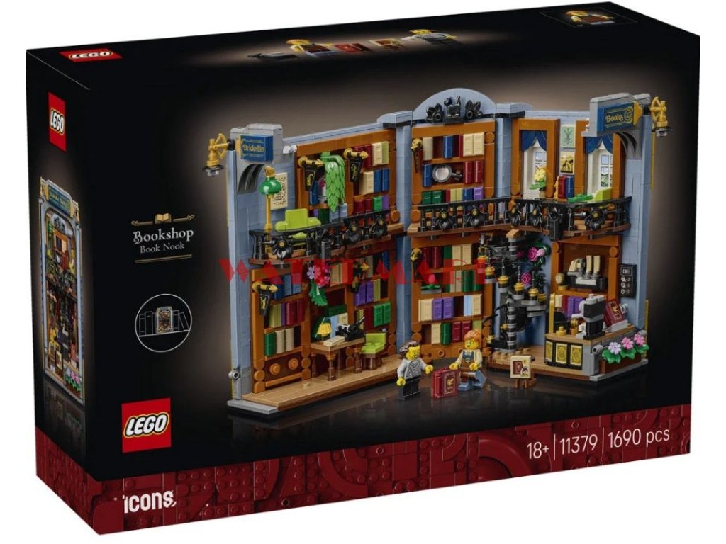11379 LEGO ICONS Книжный уголок: Книжный магазин 11379 LEGO ICONS Книжный уголок: Книжный магазин