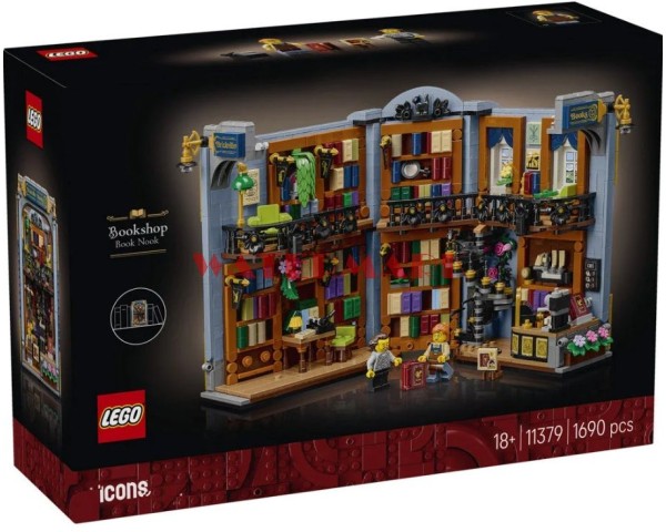 11379 LEGO ICONS Книжный уголок: Книжный магазин