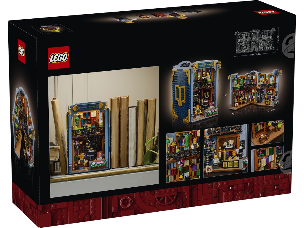 11379 LEGO ICONS Книжный уголок: Книжный магазин