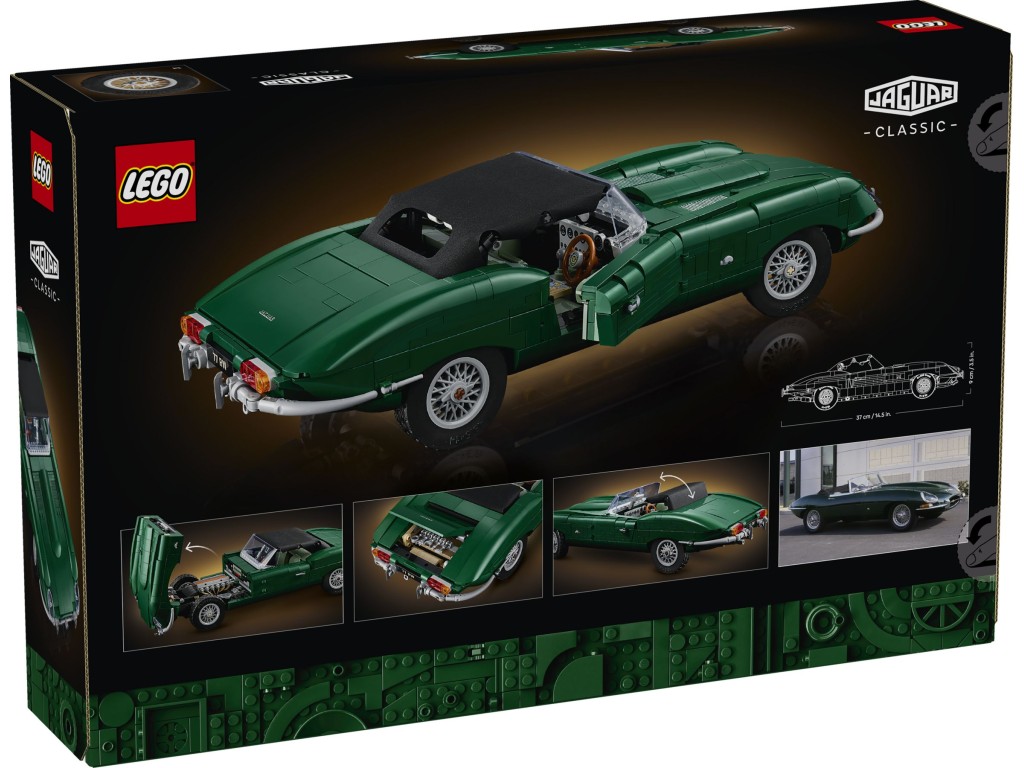11381 LEGO ICONS Модель Jaguar E-Type