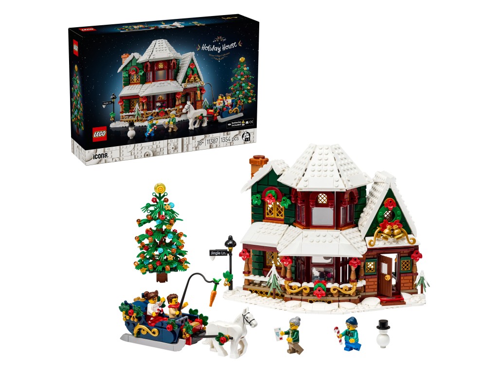 11387 LEGO ICONS Зимняя деревня: Дом для праздника 11387 LEGO ICONS Зимняя деревня: Дом для праздника