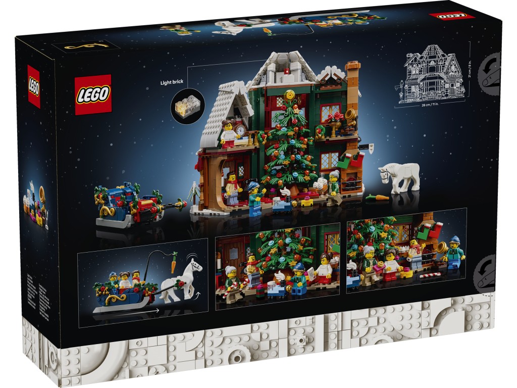 11387 LEGO ICONS Зимняя деревня: Дом для праздника