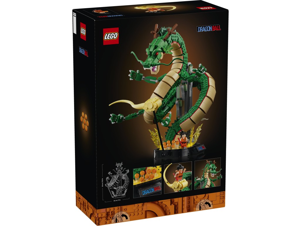 11390 LEGO ICONS DBZ Dragon Ball: Дракон Шенрон и Гоку