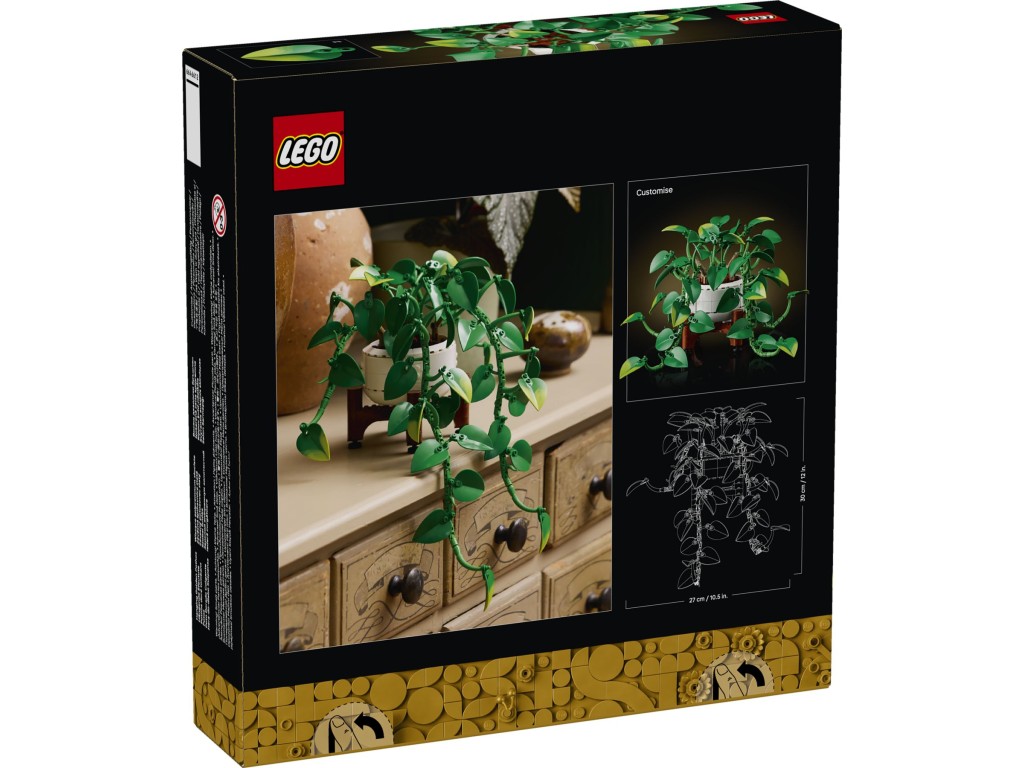 11512 LEGO Botanicals Висячий золотистый потос