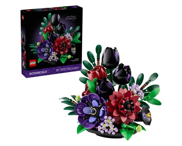 11513 LEGO Botanicals Темная цветочная композиция