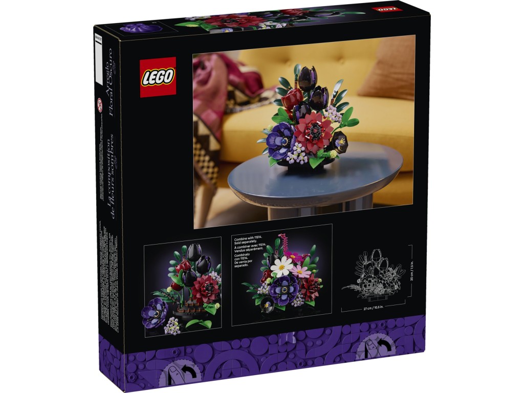 11513 LEGO Botanicals Темная цветочная композиция