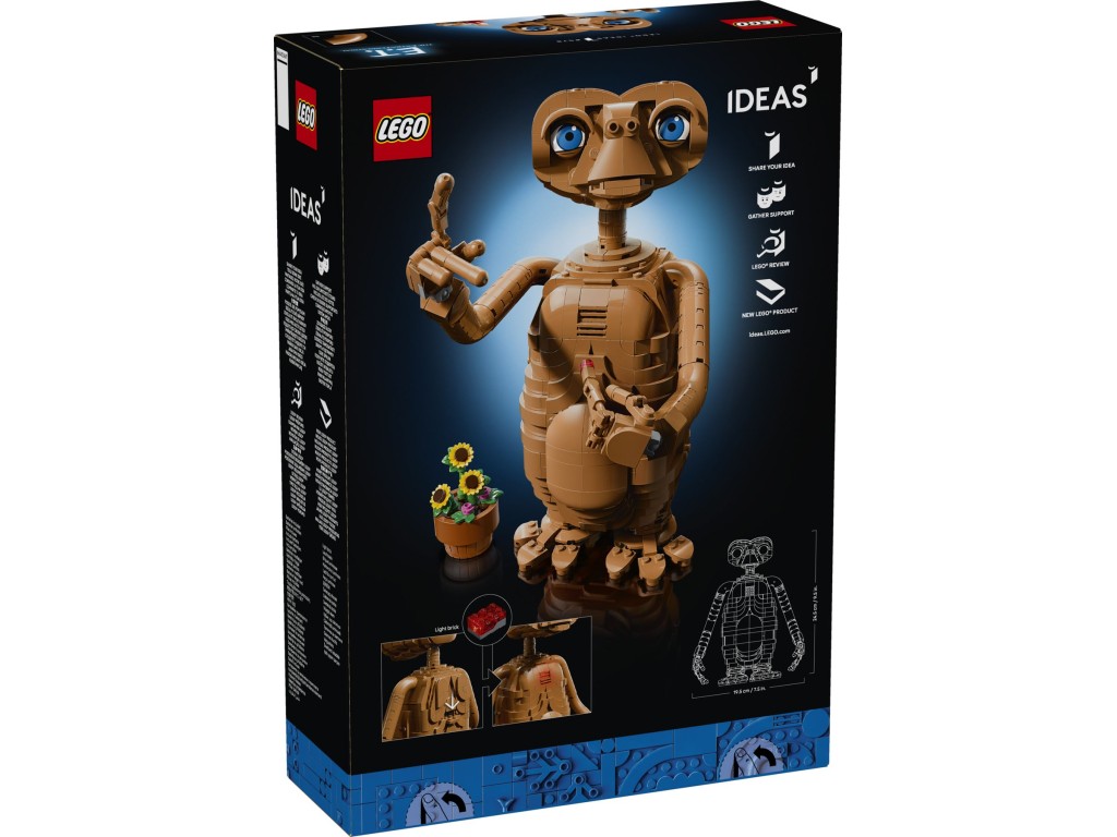 21370 LEGO Ideas E.T. the Extra-Terrestrial