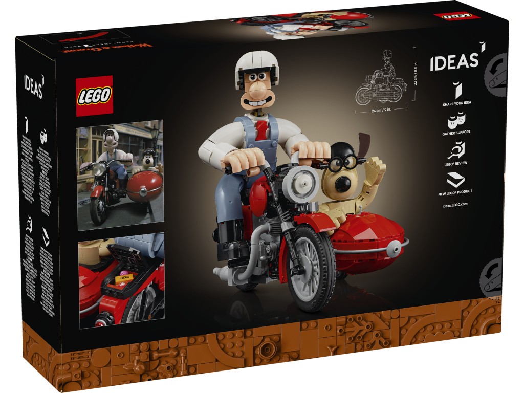 21371 LEGO Ideas Уоллес и Громит