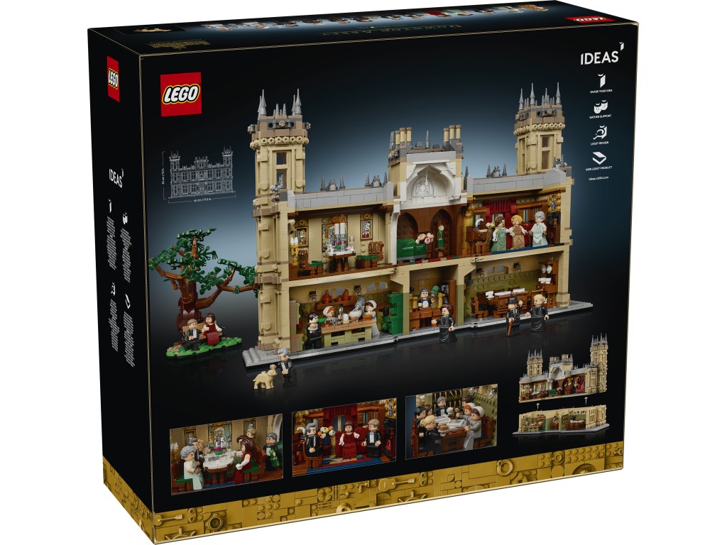 21373 LEGO Ideas Аббатство Даунтон: Замок Хайклер