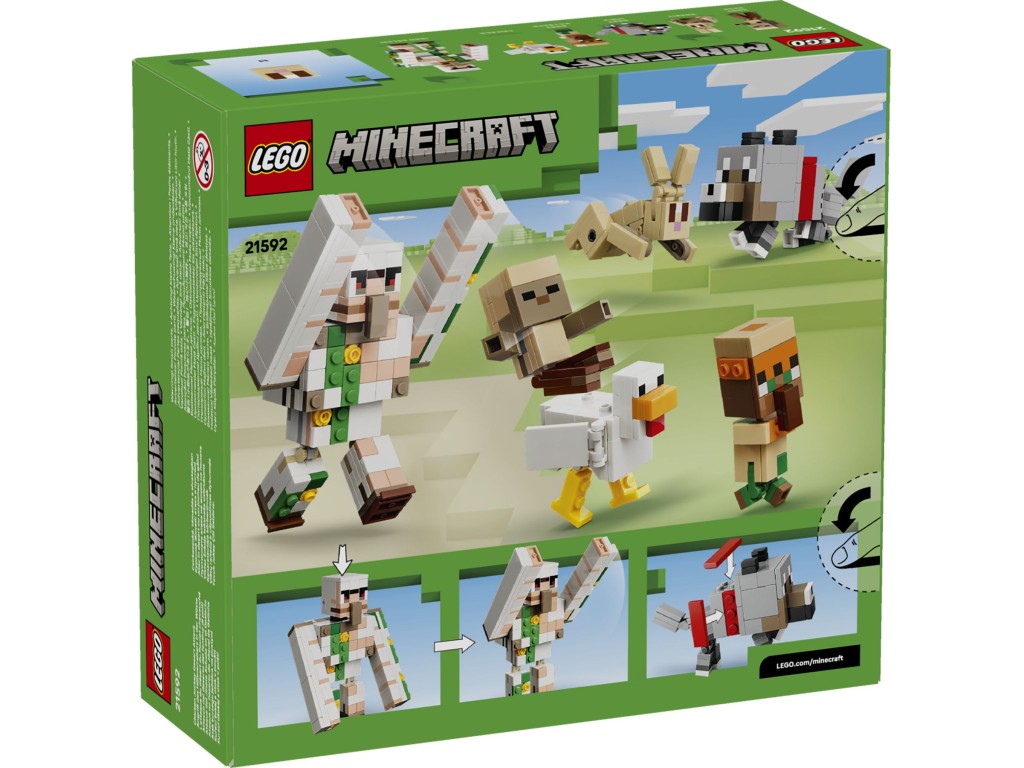 21592 LEGO Minecraft Атака зомби-наездника в пустыне