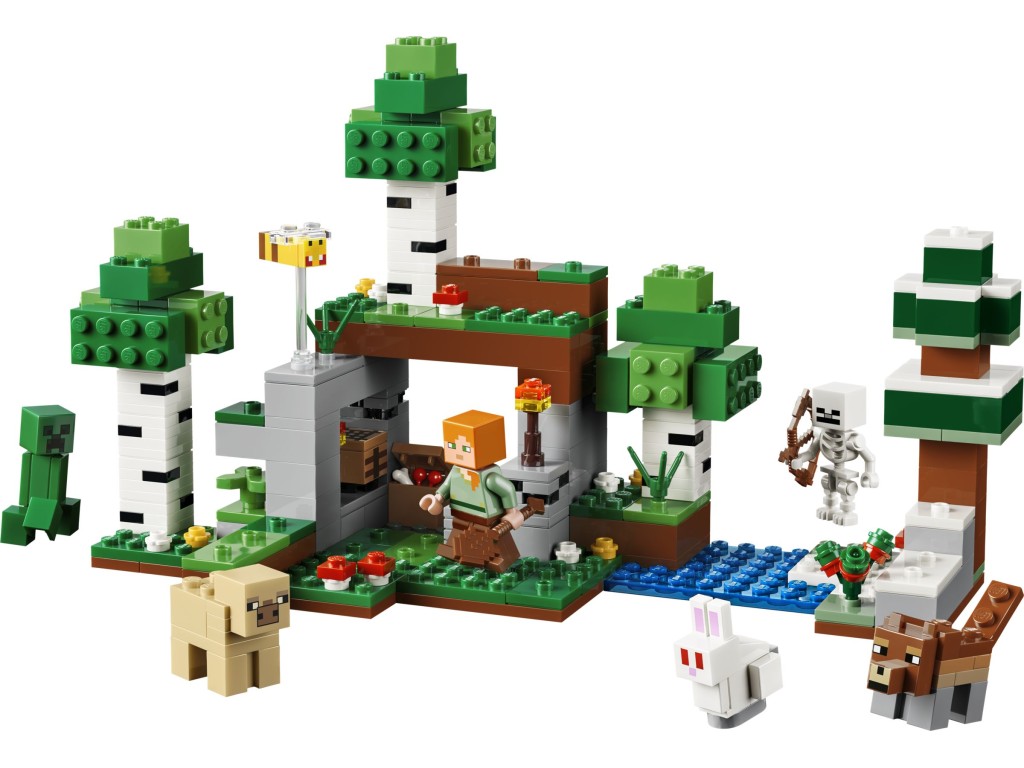 21593 LEGO Minecraft Приключение в первую ночь